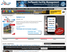 Tablet Screenshot of facility-manager.de